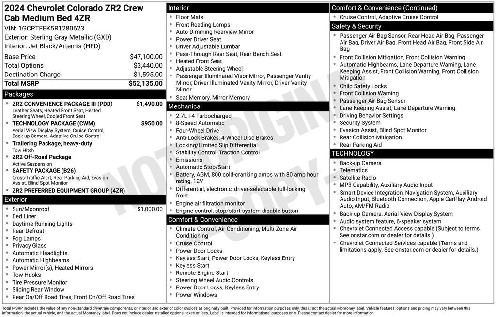 2024 Chevrolet Colorado ZR2