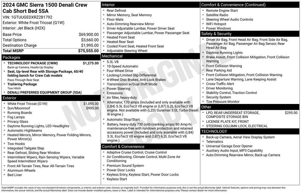 2024 GMC Sierra 1500 Denali