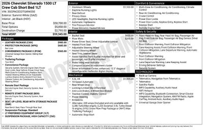 2026 Chevrolet Silverado 1500 LT