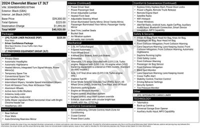 2024 Chevrolet Blazer 3LT