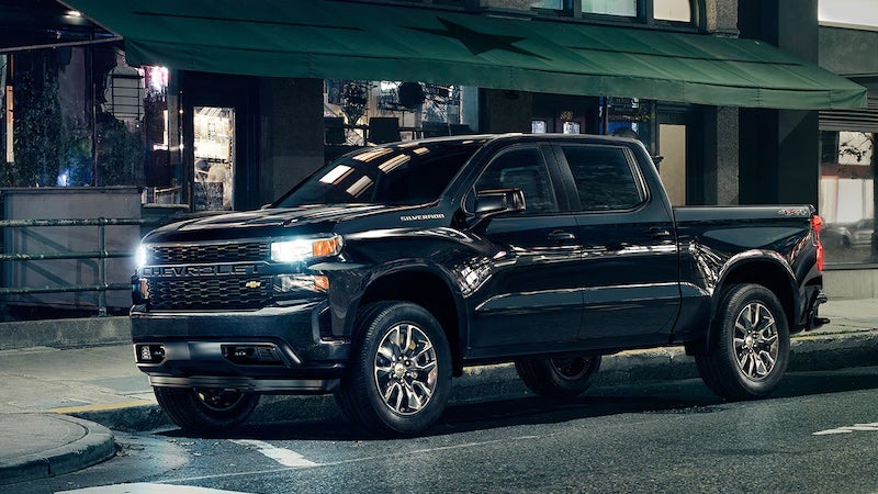 A large truck parked