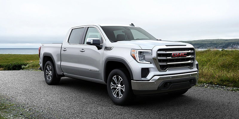 A GMC Sierra 1500 truck, exemplifying strength and functionality,