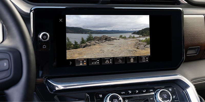 Inside the 2019 Ram 1500, featuring a sleek dashboard