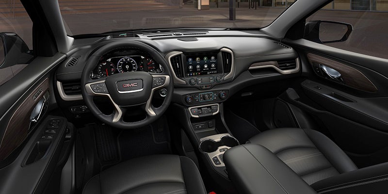 Precious interior of GMC Terraian