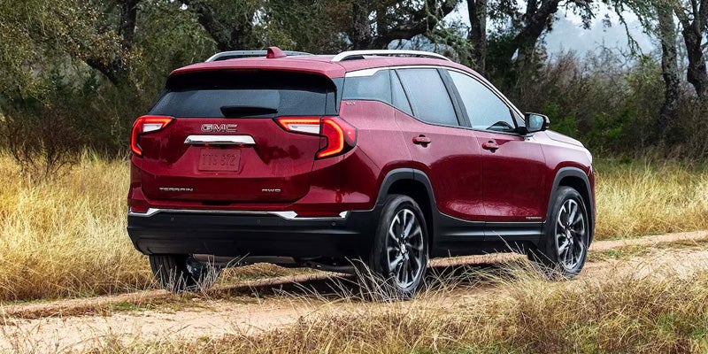 GMC Terrain highlighting its strength and versatility in outdoor environments