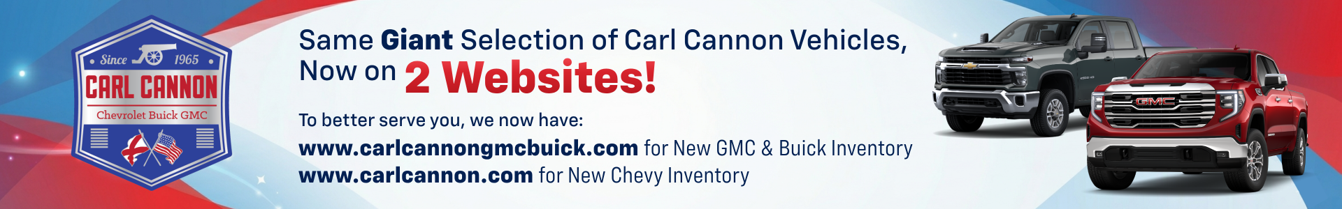 Carl Cannon Promotional Banner